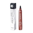 thumbnail image 2 of Eyeshadow - Red - Four Pronged Eyebrow Pencil: Sweat Proof Non Smudging with A Wild Four Head Design for Precise and Distinct Liquid Eyebrow Application. 10Ml, 1 Eyeshadow Stick, E Makeup Organizer, 2 of 8