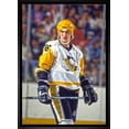 thumbnail image 1 of Mario Lemieux Pittsburgh Penguins Framed 20x29 Stare Canvas, 1 of 4