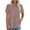 Rose Gold, variant on Posijego Short Sleeve Tops for Women Crew Neck Eyelet Blouses Loose Casual Summer Tee Shirts
