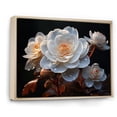 thumbnail image 2 of Designart "Ranunculus composition" Floral Floater Framed Canvas Wall Art, 2 of 7
