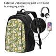 thumbnail image 2 of Wukai Happy Easter Travel Laptop Backpack: Business Water-Resistant Bag with USB Charging Port, Ideal College Backpack for Men & Women, 2 of 6