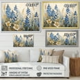 thumbnail image 4 of Designart "Serene Blue Bonnets Field I" Blue Bonnets Floater Framed Canvas Prints, 4 of 5
