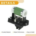 thumbnail image 4 of Unique Bargains HVAC Blower Motor Resistor Heater Blower Resistor No.253851C150/160326 1 Pcs, 4 of 6