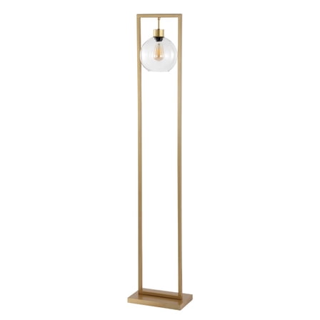 SAFAVIEH Jalisa 60 in. Mid-Century Floor Lamp, Gold
