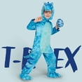 thumbnail image 7 of Joyfy Halloween Realistic Blue Tyrannosaurus Rex Children's Dinosaur Costume (with Egg) Suitable for Infant and Toddler Halloween Dress up Party, 7 of 7