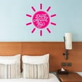 thumbnail image 1 of VWAQ Don't Be Afraid to Try Wall Decal Sunshine Wall Decor, 1 of 1