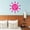 Hot Pink, variant on VWAQ Don't Be Afraid to Try Wall Decal Sunshine Wall Decor