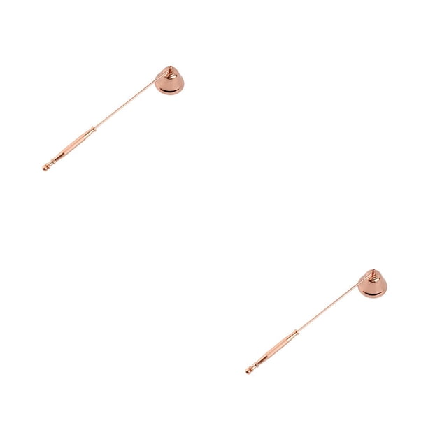 Extintor de velas Moyic Acero inoxidable Oro rosa 2Conjunto