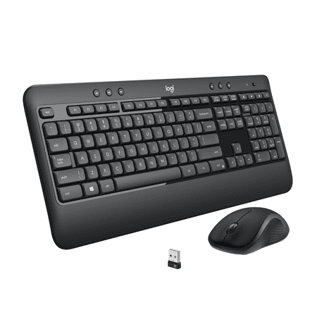 Logitech MK540 Advanced Wireless Keyboard and Mouse Combo for Windows  2.4 GHz Unifying USB-Receiver  Multimedia Hotkeys  3-Year Battery Life  for PC  Laptop price history on PriceWatchPro