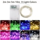 thumbnail image 2 of Guirnalda de luces LED con batería de alambre plateado de 2 m, 5 m y 10 m para Navidad, decoración para fiestas en el hogar y bodas, luces de hadas en forma de botella, 2 of 5
