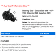 thumbnail image 2 of Steering Gear - Compatible with 1987 - 1988 Chevy R20 Suburban RWD, 2 of 2