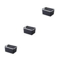 thumbnail image 2 of Maytalsory Solution de Rangement Premium et Emboîtable pour Bureau Panier de Rangement Bleu Foncé s 3Ensemble, 2 of 6