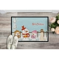 thumbnail image 2 of Carolines Treasures BB2354JMAT Merry Christmas Carolers Borzoi Indoor or Outdoor Mat, 24 x 0.25 x 36 in., 2 of 4