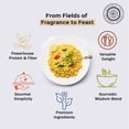 thumbnail image 4 of Pride Of India - Pack of 6 - White Basmati Rice And Lentil Kitchari Mix, Protein Superfood,  1.5 lbs Jar, 4 of 7