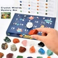thumbnail image 5 of 24 Natural Crystal Exploration Kit, Geological Science Educational Set with Identification Guide, Treasure Hunt Adventure Gift for Holiday Learning(B), 5 of 7