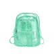 thumbnail image 2 of Mini mochila transparente para niños, mochila transparente negra ahumada con bolsillos laterales de malla, mochila escolar impermeable para niños y niñas., 2 of 5