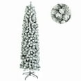thumbnail image 3 of Ktaxon 7.5FT PVC Artificial Pencil Christmas Tree, with 385 UL-Listed Clear Lights, 3 of 8