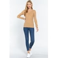 thumbnail image 2 of Long Slv V-neck Placket Thermal Top, 2 of 5