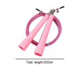 thumbnail image 2 of Speed Jump Rope - Adjustable Jumping Rope For Wods, Mma, Martial Arts, Boxing Or Home Workout-Pink, 2 of 4
