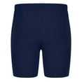 thumbnail image 4 of Penkiiy Men's Solid Color Casual Outdoor Sports Pocket Lace-up Elastic Shorts Short Pants for Men Elastic Waist M Navy 2023 Summer Deal, 4 of 6