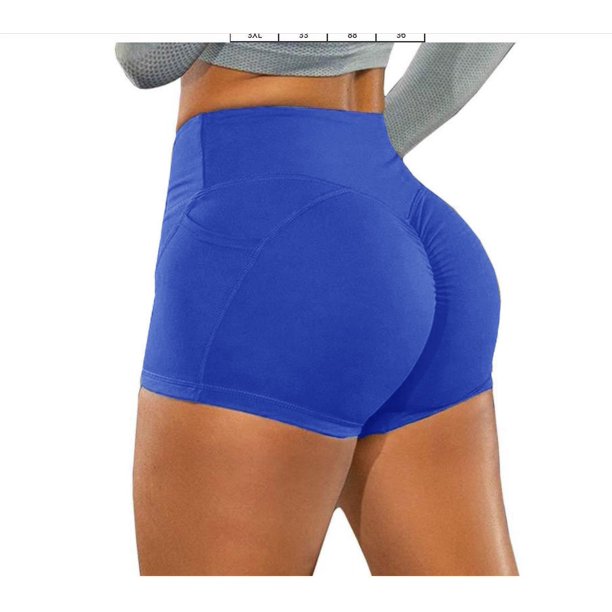 Pantalones cortos de yoga para mujer, deportivos, para correr, moldeadores de cuerpo, pantalones ajustados antiexposición para levantar la cadera