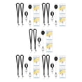 thumbnail image 1 of jesticaly 2pcs PVC Durable Badge Reel With Round Edge And Scratch-proof Surface Work ID Card Badge Tether 5Set, 1 of 6