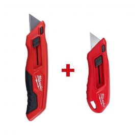 

1 Set Milwaukee 48-22-1510 Side Slide Utility Knife + Compact Side Slide Utility Knife