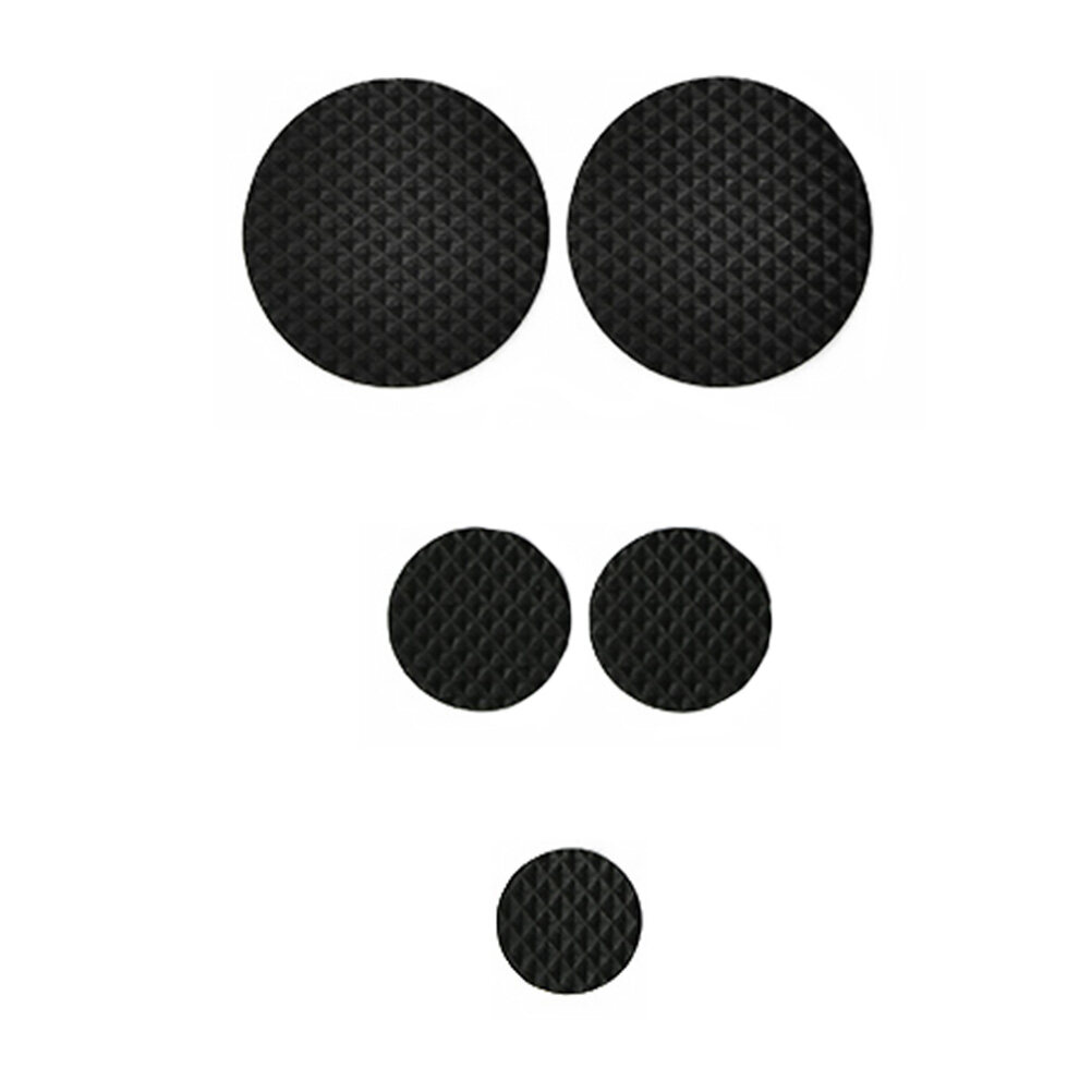 HOMEMAXS 5Pcs Nonskid Table Feet Covers Chair Feet Pads Chair Leg Covers (Black)