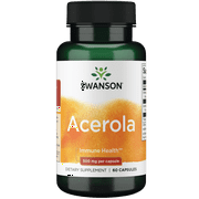 Swanson Acerola 500 mg 60 Capsules