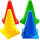 thumbnail image 1 of Pack de 12 pilones, conos de tráfico para deportes, fútbol, niños, perros, entrenamiento - 23cm, 1 of 6