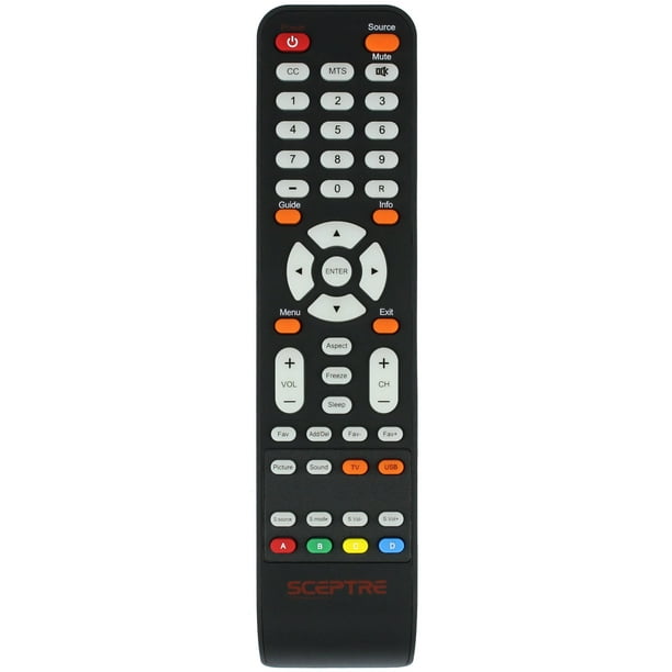 Sceptre 14202170010C KR002Y003 TV Remote Control for E165BDHD
