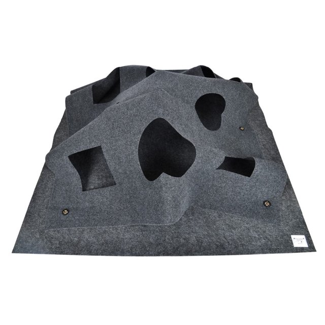 Couverture Jouet pour Chat, Tapis de Jeu, Cache-Cache, Tapis, Maison de Cachette pour Chat Résistante aux Rayures avec Trous; Couverture Jouet pour Chat, Tapis de Jeu, Tapis, Maison de Cachette pour Chat Résistante aux Rayures