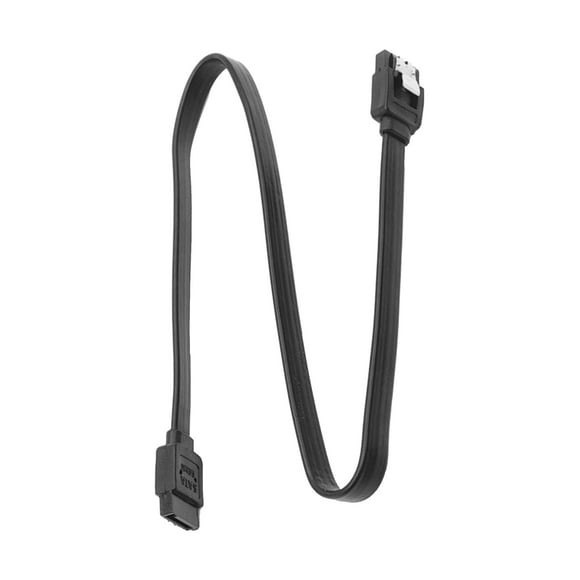 Cable de datos de doble canal, 6 GB/s, 40 cm, recto, 90 grados, para disco duro SATA3.0, adaptador para SSD