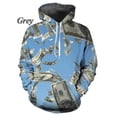 thumbnail image 3 of Sudadera con capucha con estampado 3D de dólar divertido para hombre y mujer, sudadera con capucha gráfica informal personalizada, sudadera holgada de gran tamaño para hombre, 3 of 5