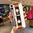 thumbnail image 3 of Funda de teléfono transparente con placa de circuito de cámara Vintage, cintas de música para iPhone 11, 15, 14 Pro Max, 12, 13 Mini, 16 Pro Plus, X, XS, 8, 7, 3 of 5