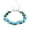 Blue, variant on Aellinatey Flower Crown Floral Wreath Headband Garland Bohemian Wedding Bridal Headwear