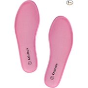 Knixmax Memory Foam Shoe Insoles for Girls, Replacement Shoe Inserts for Sneakers Loafers Slippers Sport Shoes Work Boots, Comfort Cushioning Innersoles Shoe Liners Pink EU 39