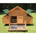 Double Savoy Chicken Coop Fox Proof Fits 10 Birds Easy Assembly