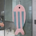 thumbnail image 4 of weibbin Cute Fish Shaped Hand Towel Super Absorbent Soft Thickened Hanging Hand Cloth for Kitchen Bathroom Laundry and Daily Home Use, 4 of 6
