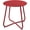 Round Feet, Red, variant on Outdoor Side Table 18-inch Round End Table Accent Table for Bistro Balcony Apartment Sage Green
