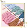 thumbnail image 4 of Tassel Garland with Wood Bead Earth Toned Rainbow Garland for Classroom Nursery Gift, 4 of 4