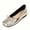 Gold, variant on Ballet Flats for Women, Slip on Square Toe Bow Dressy Casual Walking Work Shoes, Comfortable Lightweight Summer Flats
