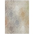 thumbnail image 2 of Addison Rugs Chantille Indoor/Outdoor Transitional Floral Beige Machine Washable Rectangle Rug, 9' x 12', 2 of 8