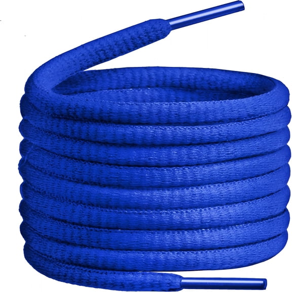 TELOLY Oval Shoelaces 27 Colors Half Round 1/4" Shoe Laces 4 Different Lengths
