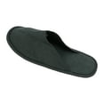 thumbnail image 5 of Unique Bargains 1Pair Disposable Slippers Foldable Closed Toe Hotel Slippers Deep Gray, 5 of 5