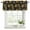 black, variant on 2 Pack Valances for Window, Brown Yellow Sunflower Short Curtains for Kitchen Bedroom Living Room, Summer Botanical Farmhouse Floral Rod Pocket Small Window Treatment Valance Drapes 42 x 12 Inch