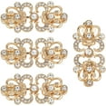 thumbnail image 1 of 4 broches vintage para suéter con pedrería, ideales para cárdigan, chal o cuello. Broches para capas y mantos. Broches retro de aleación para camisas y vestidos., 1 of 9