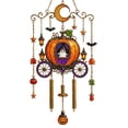 thumbnail image 2 of Dalxymotic Halloween Acrylic Wind Decor, Pumpkin Ghost Witch Design, Spooky Holiday Party Hanging Accent, Fall Decor, Halloween Decorations Indoor Outdoor for Home, Yard, Table, Mantel, 2 of 6