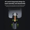 thumbnail image 3 of Boquilla De 0,4 Mm, Boquilla De Impresora 3D Integrada De Metal A Prueba De Fugas En La Pared Interior Suave Reemplazo M6 Para K2 Plus Para PLA ABS PETG TPU, 3 of 7