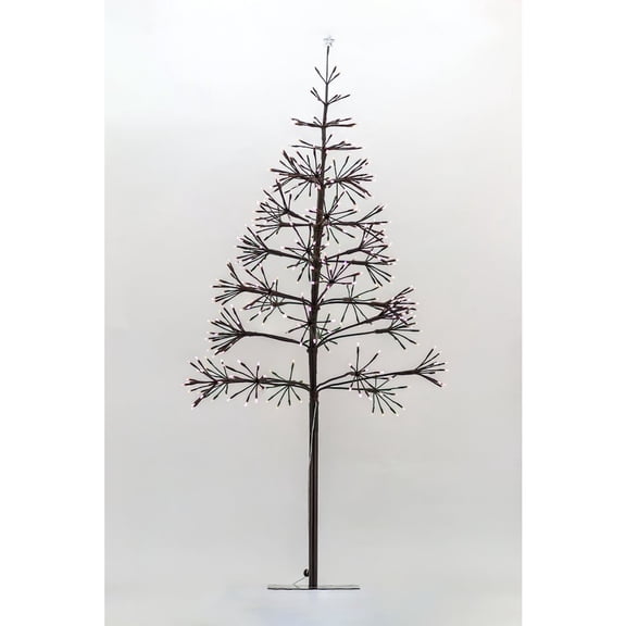 Hi-Line Gift Ltd. Brown Tree with 380 Warm White Sparkling LED